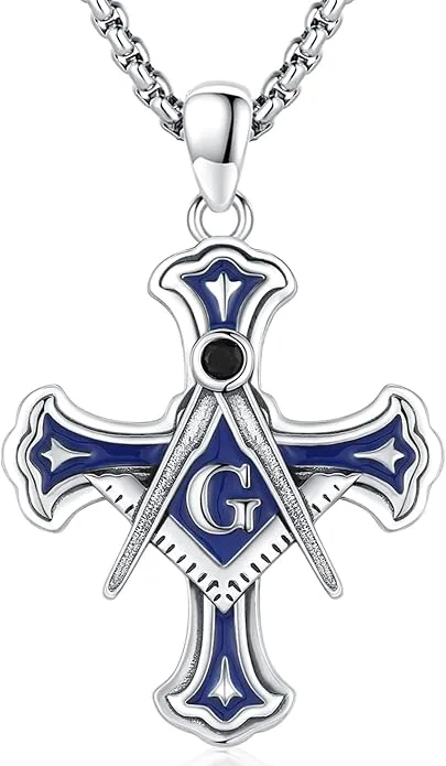 Masonic Freemason Cross St Benedict Medals Crucifix Anchor St Michael… — product photo