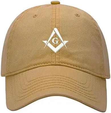 Baseball Cap Men Masonic Embroidered Dad Hat — product photo