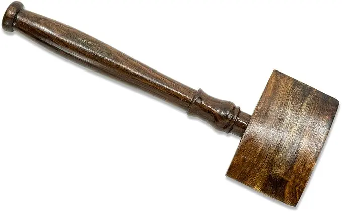 Common Gavel Wooden Masonic Working Tool — product photo