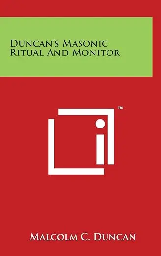 Duncan's Masonic Ritual and Monitor — product photo