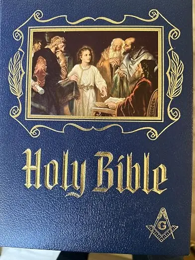 Holy Bible - Masonic Red Letter Edition — product photo