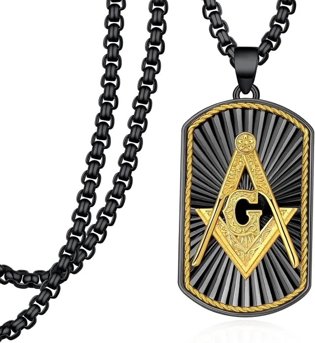 Masonic/Cross/Compass/St Michael/St Christopher/Santa Muerte/Star of David… — product photo