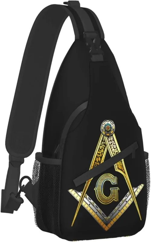 Master Masonic Outdoor Crossbody Shoulder Bag For Unisex Young Adult Hiking… — product photo