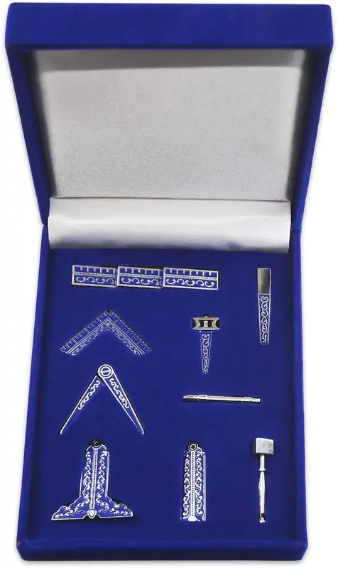 Miniature Working Tools Masonic Gift Set — product photo