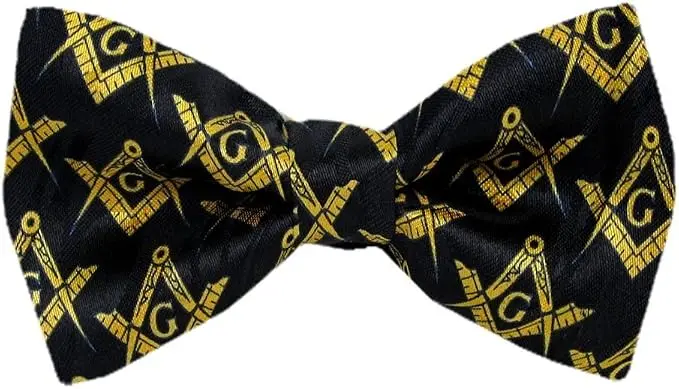 PBTN-175-1 - Mens Masons Pre Tied Bow Tie — product photo