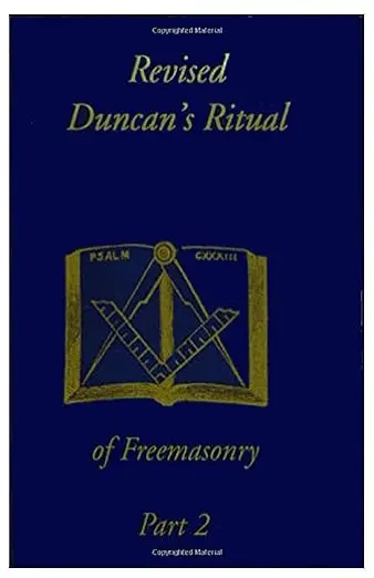 Revised Duncan's Ritual Of Freemasonry Part 2 — product photo