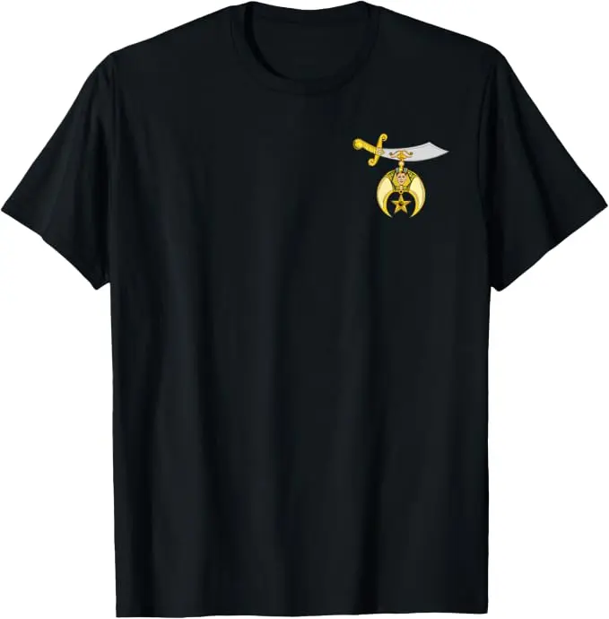 Shriners Masonic Logo Symbol T Shirt, Tee T-Shirt — product photo